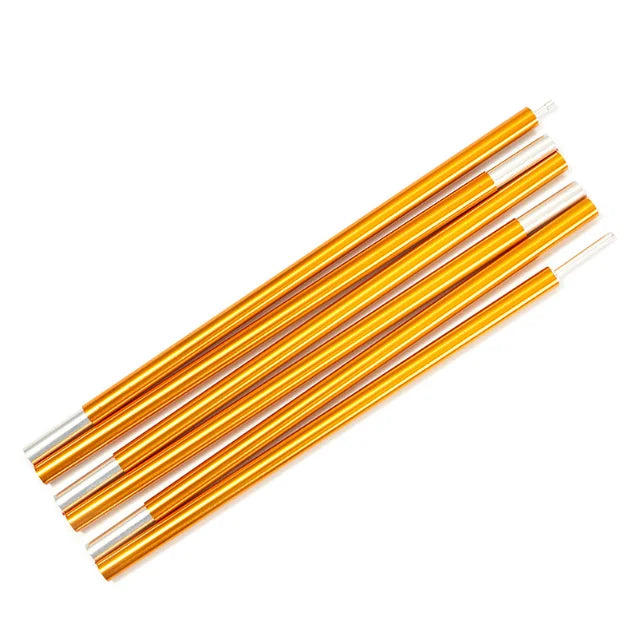 Customized Collapsible Aluminum Alloy Tube Connection Aluminum Camping Tent Tarp Pole/Tent Support Pole/tent Pole