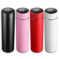500ML Insulated Digital Water Bottle Vacuum Tea Flask Smart Thermos Water Bottle With Led Temperature Display