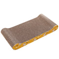 Eco-Friendly Simple Basic Bone Shape Cat Scratching Board Corrugated Cardboard