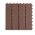Wood Plastic Composite Floor Interlocking Decking Tiles WPC Outdoor Floor Garden Waterproof Floor Factory