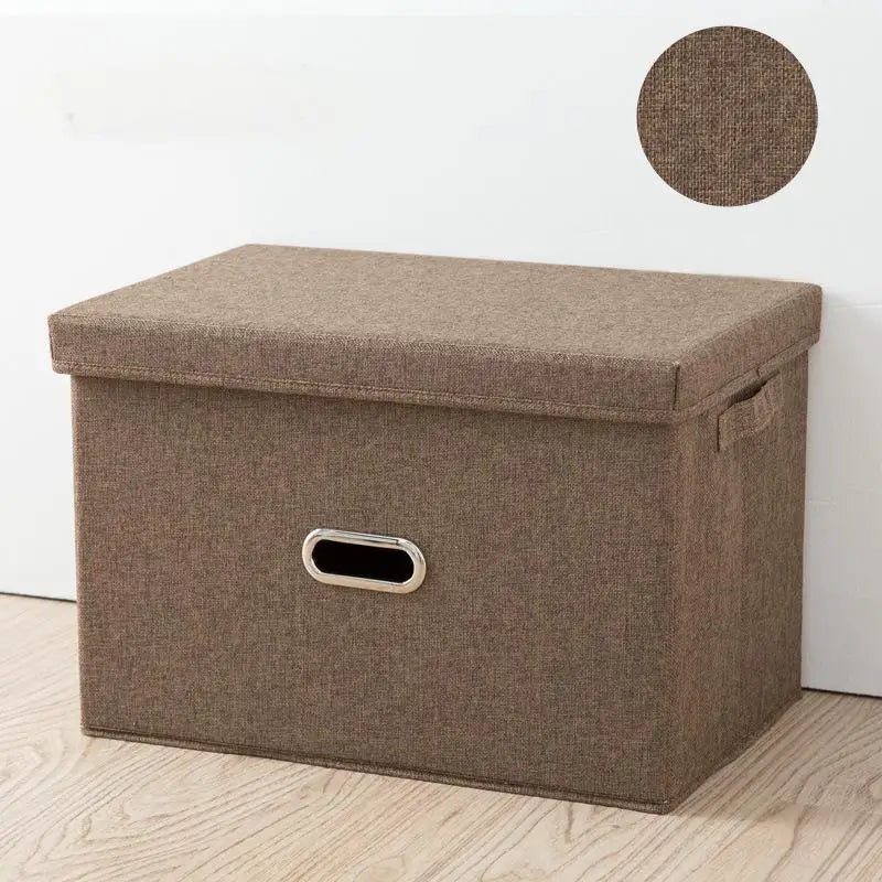 Clothes Storage Bins Desk Organizer Storage Boxes Toy Organizer with Lid