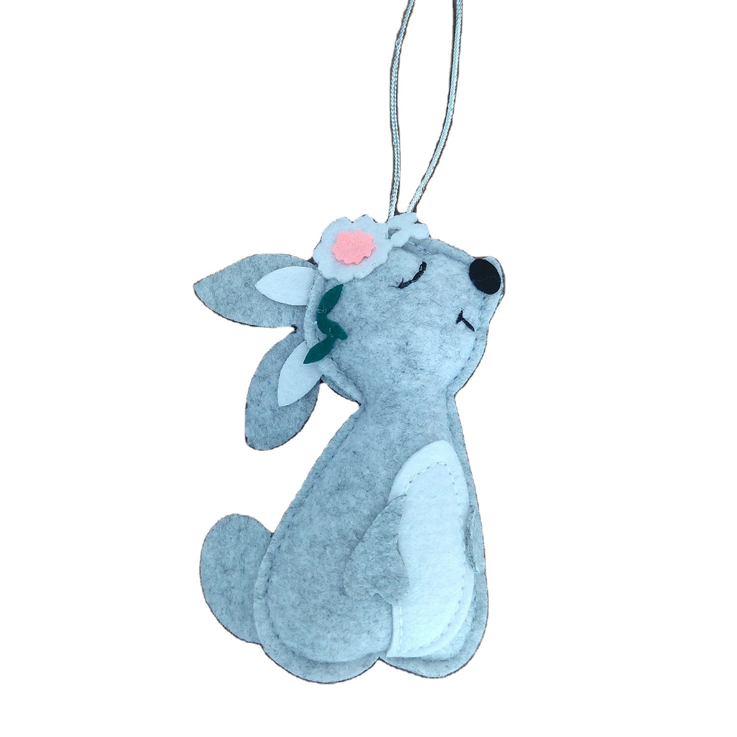 Animal Pattern Felt Sewing Doll Kit for Kids DIY Hanging Doll Art Deco Design for Birthday Other Made High Quality Fabric