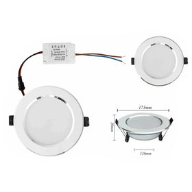 110v/220v 3W 5W 7W LED Downlights Panel Downlight Dimmable Recessed Ceiling Light 9W 12W 18W Spotlight