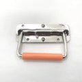 Orange Color Pvc Rod Surface Handle Case Handle Spring Handle  for Case 110mm