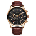 LIGE 9866 Men's Quartz Watch Luxury Waterproof Watch for Men with Chronograph Date Luminous Hands Fashion Sports Male Wristwatch