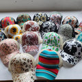 Women Sunflower Leopard Ponytail Hats Summer Mesh Cotton Baseball Sports Caps Messy Buns CrissCross Ponytail Hat