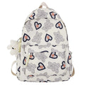 Bear Print Lightweight School Bags for Teenagers Waterproof College Backpack Bag for Women Female Leisure Travel Kawaii Mochila