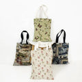 Custom Woven Geometric Tapestry Jacquard Tote Bag with Cotton & Polyester Material