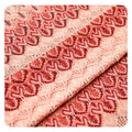 Large Stock 100% Polyester Soft French Geometric Eyelet Tulle Lace Fabric for Dress