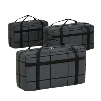 Custom Large Capacity Moving Bag Heavy Duty Fabric Storage Bag for Clothing Modern Design for Wardrobe