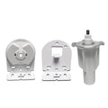 SZMYQ Tuya Smart Home White Plastic Tubular Bracket for 25mm Roller Motor Durable Brackets Curtain Clip Accessories