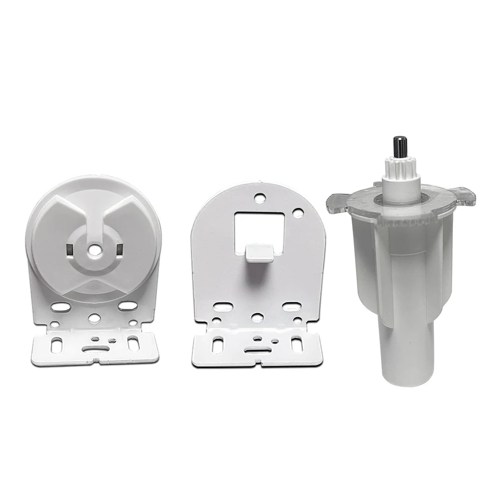 SZMYQ Tuya Smart Home White Plastic Tubular Bracket for 25mm Roller Motor Durable Brackets Curtain Clip Accessories