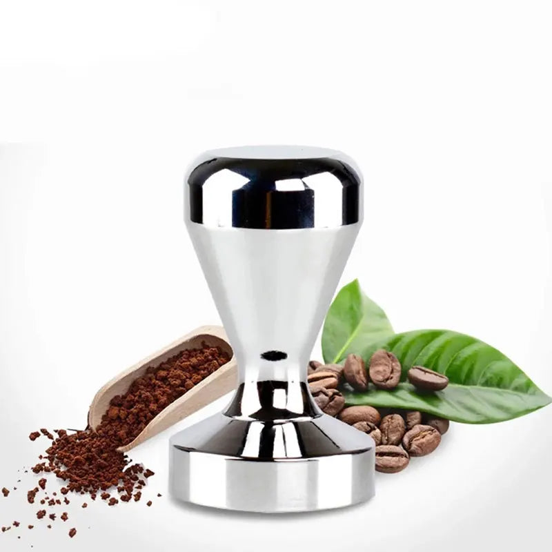 Coffee Tamper  51/53/58mm Stainless Steel  Coffee Hammer Press Tool  Coffee Distributor Powder Hammer  Tampers Machine