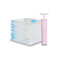 Multi-Function Transparent Compression Bags for Cloth Storage Space-Saving Vacuum Storage in Living Room