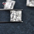 Wholesale Flawless D Color VVS1 Princess Cut Loose Moissanite 3-8mm Square Shape Synthetic Gemstone for Jewelry Making
