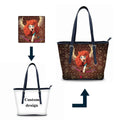 Hot Selling Large Capacity Women's PU Leather Tote Bag Custom Designed Waterproof Anti-Theft New Fashionable Handbags