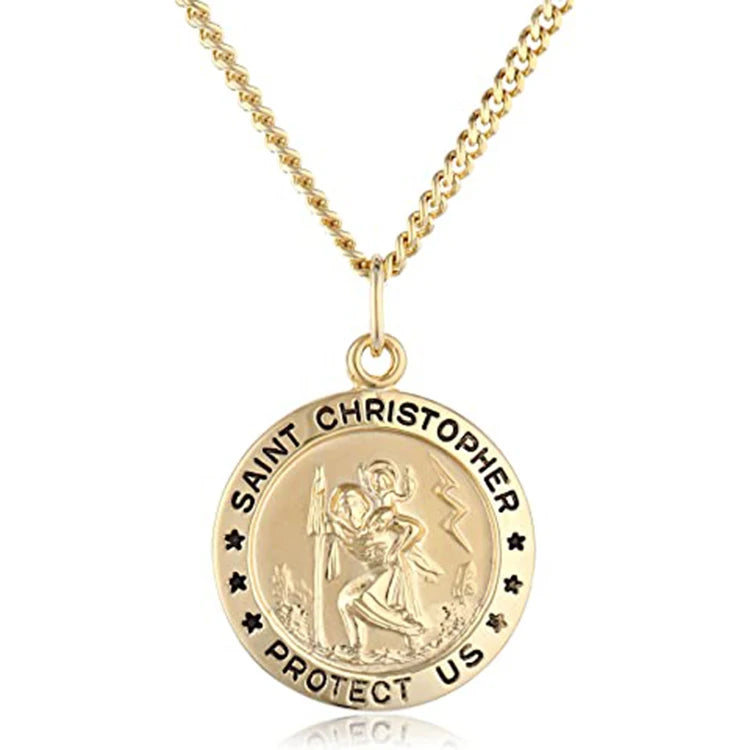 Custom Hot-selling Metal Crafts Catholic St Benedict Virgin Mary Accessories Religious Medals