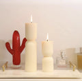Nicole Handmade Geometric Ribbed Food Grade Silicone Eco-Friendly CE Certified Candle Mould Home Decoration Wax Decorative Soap