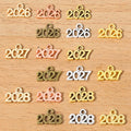 Alloy Metal Classic Number 2026/2027/2028 Year Charms Fit Souvenir Handmade Jewelry Accessories Making