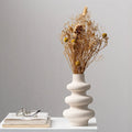 Creative New Vegetarian Fired Vase Frosted Granular Flower Arrangement Ceramic Vase Wedding Living Room Ornaments Ceramic Vase