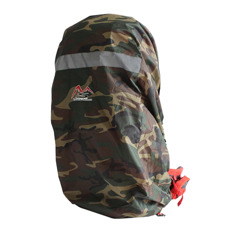 Factory Wholesale Outdoor Waterproof Backpack Rain Cover with Reflective Strap