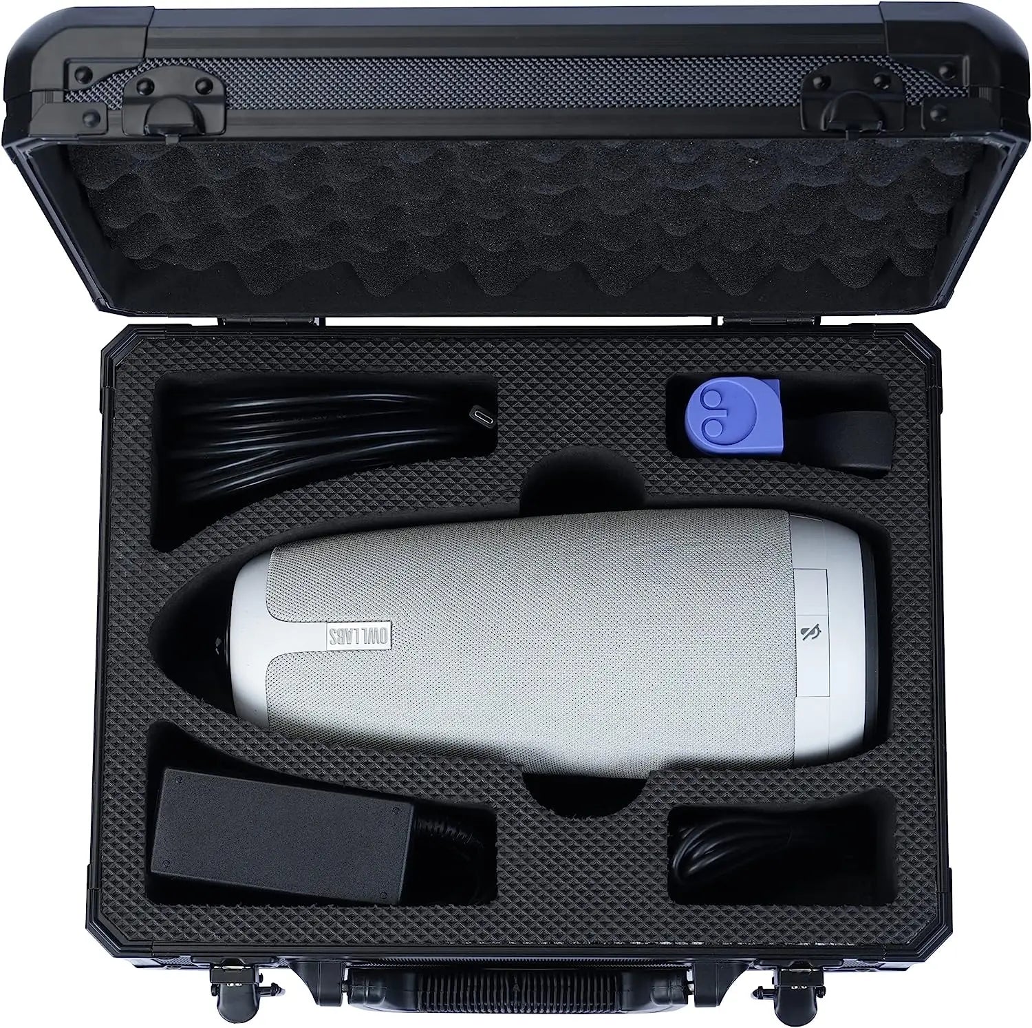 Aluminum Carrying Case- Hard Travel Case for Meeting Owl 3