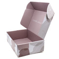 Wholesale Custom Logo Printed Kraft Corrugated Pink Shipping Boxes Cardboard Mailer Box