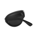 2025 Wholesale CatEye Sunglasses with UV400 Tac Lenses TR90 Frame Foldable Design and Custom Logo Fashion Trend