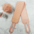 Exfoliating Back Scrub Bath Belt Back Strap Bath Belt 2023 New Arrival Natural Body Viscose & Polyesterviscose+polyester 9*59CM