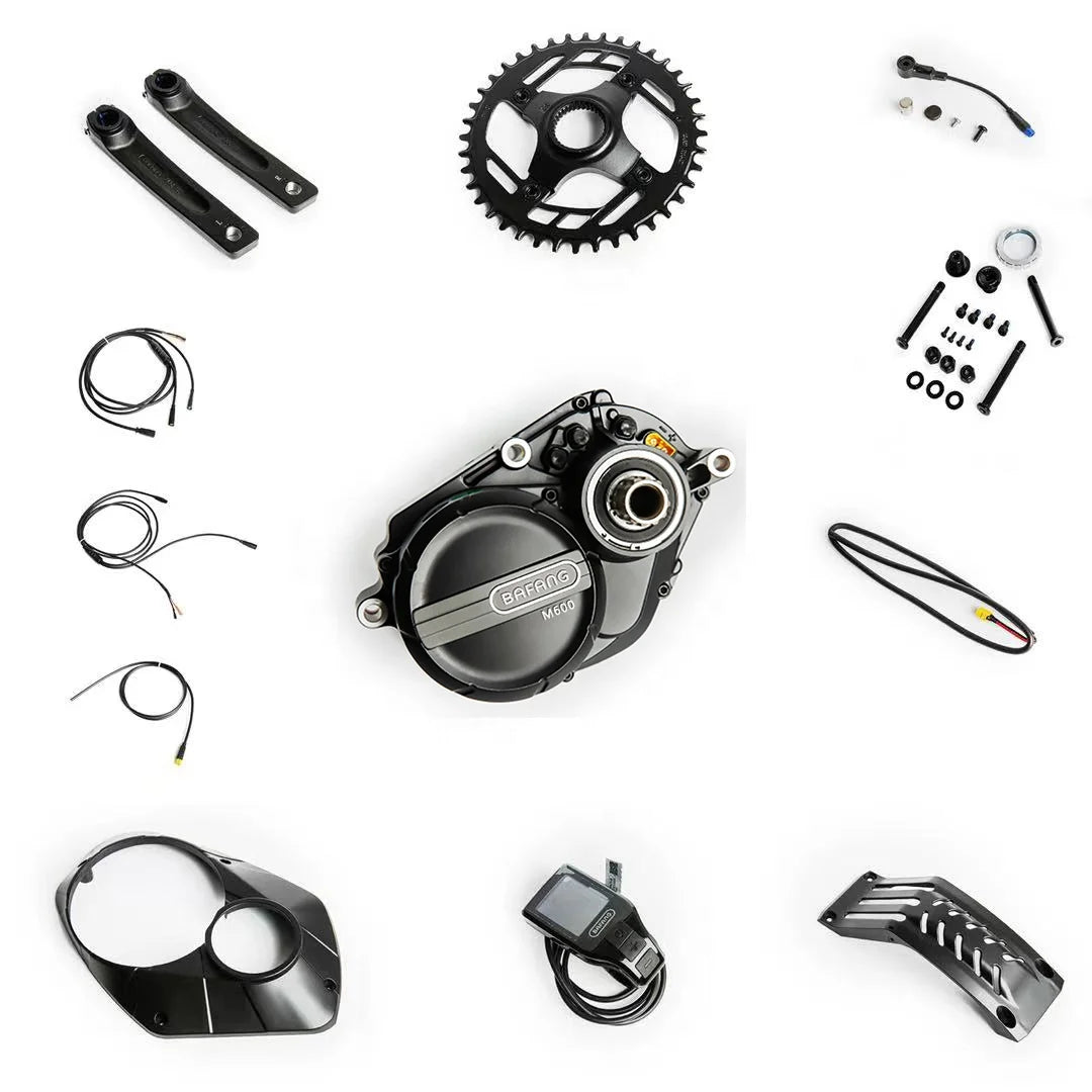 Bafang M600 G521 48v 500W Mid Drive Motor Electric Bike Conversion Kit 500w Bafang Central Drive Motor Kit
