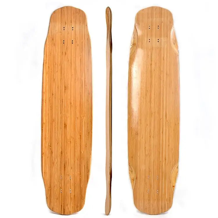 Best Price Professional Dancing Carbon Fiber Blank Maple Bamboo Longboard Skateboard Deck