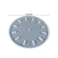 Wall Silicone Clock Alarm Casting Moulds Clear Timer Making Large Clock Resin Eco-Friendly Stocked DIY Art Custom Logo Flexible