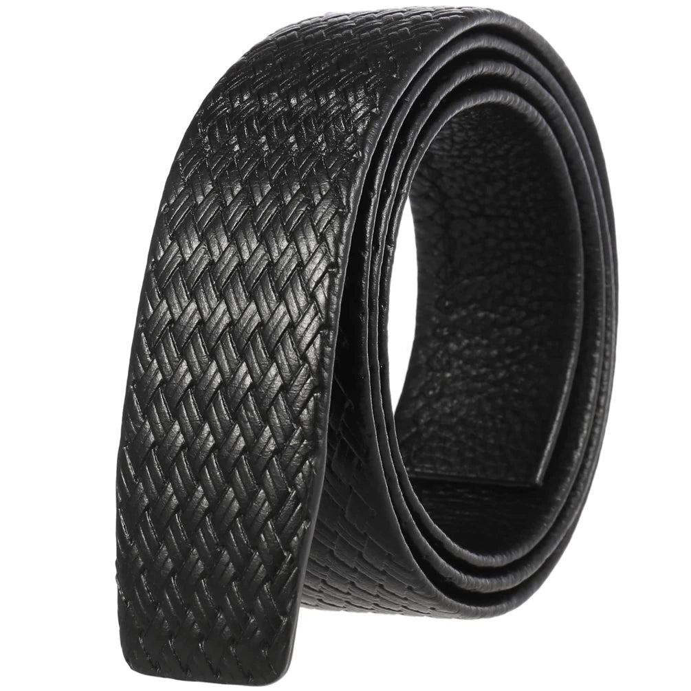 LY35-3683 Personalized Men's Business Cowhide Leather Belt