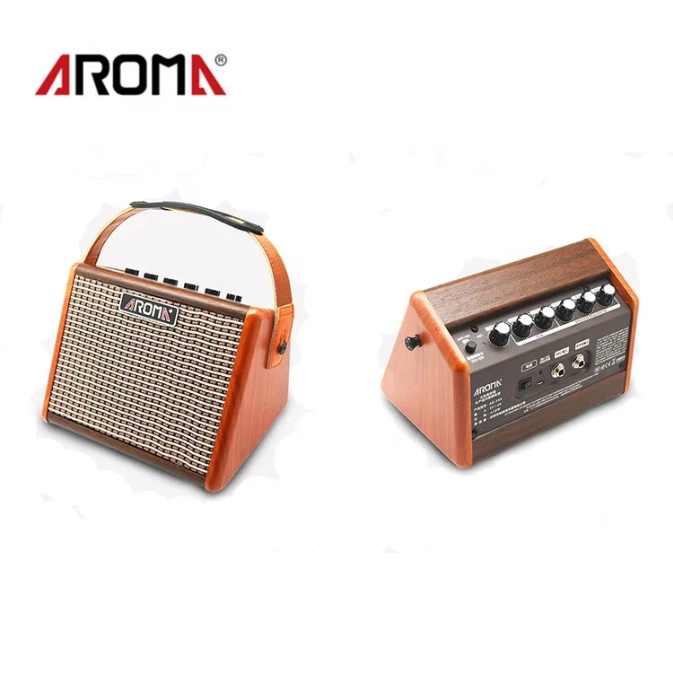 Aroma Wooden  AG-15A  Acoustic Guitar Amplifier and Guitar Speaker