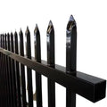 Best-Selling Modern Decorative Steel Iron Pipe Home Fence Beautiful Frame Powder Coated Double Welded Security Rot Proof 6 Feet