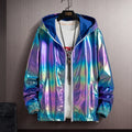 Summer Jacket Women White S-7XL Pl Size Loose Thin Couple Hooded Tops 2022 Spring Autumn New Blue Waterproof Cargo Coats