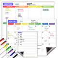 Magnetic Chore Chart Dry Erase Magnetic Board Reward Chart for Refrigerator