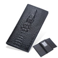 2022 Newest Models High-quality Men's PU Leather Long Section Crocodile Pattern Suit Wallets for MenGentleman Card Purse