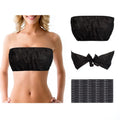 Women Disposable Underwear SetDisposable Bras and Thong Panties for SpaDisposable Strapless Underwear Spray