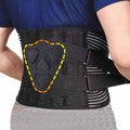 Lumbar Brace  Waist Pain Relief Back Straightening Support Belt with Removable Lumbar Pad