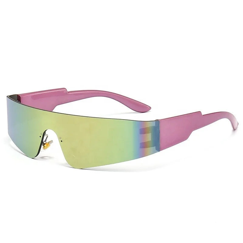 Trend Outdoor Sports Cycling Sports Fashion Sunglasses Cool Style Men and Women One-piece Sunglasses Accessories