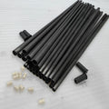 Good Straightness Low Defection 11.8mm 12.2mm 12.4mm Carbon Fiber Tube Carbon Fiber Pool Cues Shaft Carbon Fiber Shaft Blank