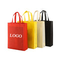 Wholesale Reusable Cheap Custom logo Polypropylene Non Wovenfabric Shopping Bag Promotional Pp Non WovenCloth Shopping Bag