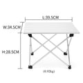 JSJM Modern Outdoor Foldable Camping Desk Aluminum Alloy Lightweight Portable Folding Table