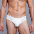 Men's Disposable 100% Cotton Boxer Briefs XL/3XL Sizes Washed Logo for Travel Hospital Stays Emergencies