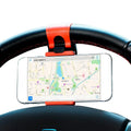 Factory Price Car Steering Wheel Phone Holder Clip Mounted Smart Mobile Accessories Sample OK Stand Cradle Phone Bracket MegaBDM