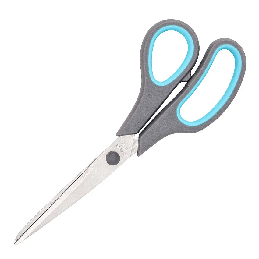 PP&TPR Handle 2Cr13 Stainless Steel Student Shears Office Scissors for Home School