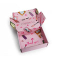 Personalized Color Printed Kraft Mailer Packaging Box for Makeup & Cosmetics