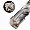 Classic Slop Tip 4 Cutters U Flute SDS Puls Max Shank Hammer Drill Bit for Concrete