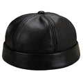 X1738 Genuine Leather Hats  Trucker Hat Leather Wholesale Leather Hat Manufacturer Bucket Caps